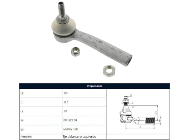 Imagen de Puntero Citroen Nemo, Peug Bipper 11-25 Der