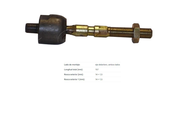 Imagen de Mate Toyota Corolla 91-95 Der/Izq