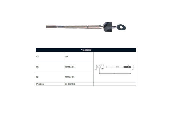 Imagen de Mate Toyota Hilux 04-15 Der/Izq