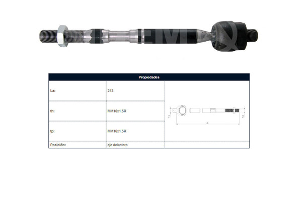Imagen de Mate Toyota Rav4 05-25 Der/Izq