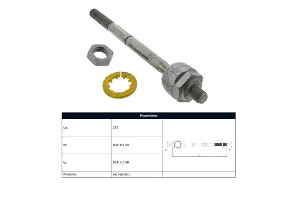 Imagen de Mate Renault Megane/Fluence/Kangoo 08-25 Der/Izq