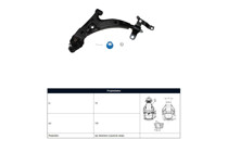 Imagen de Parilla De Suspension Delantera Toyota Corolla 91-95 Izq