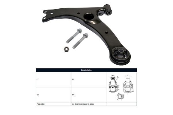 Imagen de Parrilla De Suspension Delantera