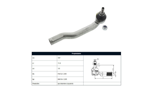 Imagen de Puntero Nissan Tiida 08-25 Izq