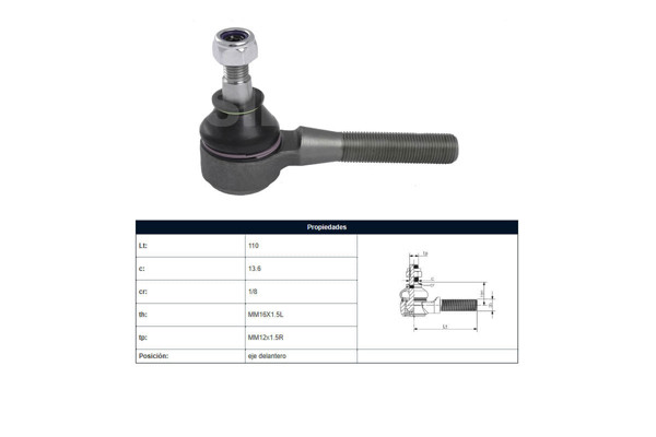 Imagen de Puntero Mitsubishi L200 96-06 Der/Izq