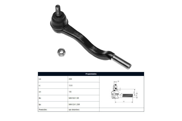 Imagen de Puntero Mitsubishi L200 96-06 Der/Izq