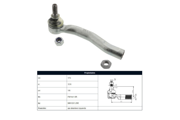 Imagen de Puntero Geely 515, Toyota Yaris 06-25 Der/Izq