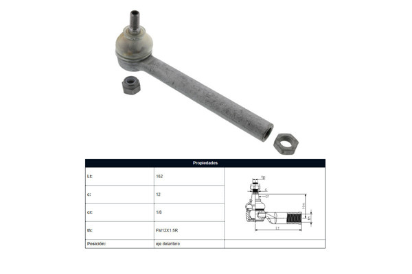 Imagen de Puntero Fiat Uno - Duna - Elba - Premio/Fiorino 77-14 Der/Izq