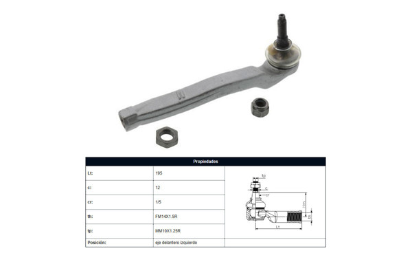 Imagen de Puntero Renault Megane 00-05 Izq