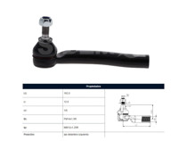 Imagen de Puntero Byd F0 Gli/F3  Geely Lc/Lc Cross/Emgrand 718  Lifan 620  Toyota Corolla 96-25 Izq