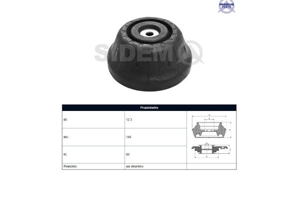 Imagen de Cazoleta C/Grapodina Del Der/Izq Volks Amarok 4X2 - 4X4 11-25