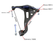 Imagen de Parilla De Suspension Delantera Suzuki Grand Vitara 98-04 Der