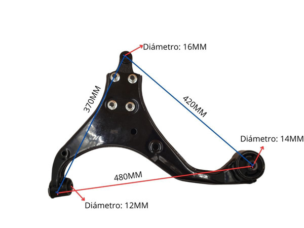 Imagen de Parilla De Suspension Del Hyundai Tucson, Kia Sportage 04-25 Der