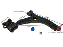 Imagen de Parilla De Suspension Delantera Ford Focus 05-12 Der