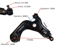 Imagen de Parilla De Suspension Delantera Ford Fiesta 95-25 Der