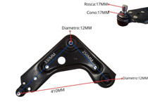 Imagen de Parilla De Suspension Delantera Ford Ka 96-07 Izq