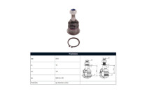 Imagen de Rotula Del Toyota Hilux 04-25 Der/Izq