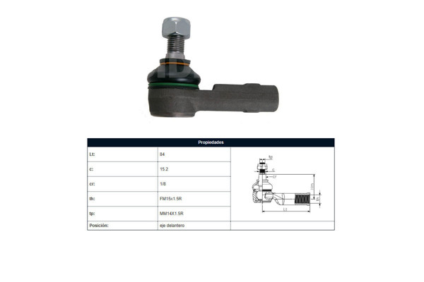 Imagen de Puntero Toyota Hilux 2.5 3.0  04-15 Der/Izq