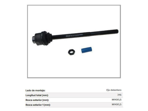 Imagen de Mate GWM Wingle 3/5/6/7 -Haval H5  08-25 Der/Izq