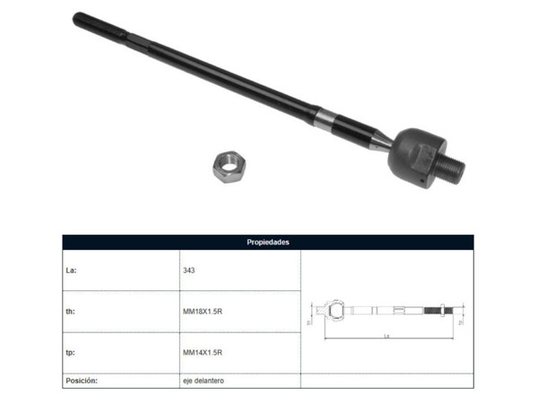 Imagen de Mate Suzuki Grand Vitara 05-25 Der/Izq