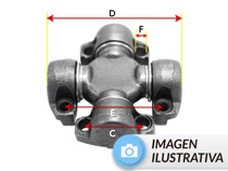 Imagen de CRUCETA C:33.3mm D:79mm