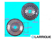 Imagen de Placa Embrague Jac-Camion Liviano/JMC Camion/Chev Camion/ Foton Ø250 Est.24