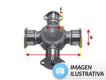 Imagen de CRUCETA B:49.2mm D:177.9mm