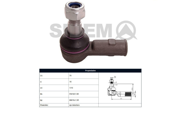 Imagen de Puntero Mercedes Benz Sprinter 310D 312D 410D 412D 97-03 Der/Izq