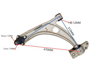 Imagen de Parilla De Suspension Delantera Volks Amarok 4X2 - 4X4 11-25 Izq