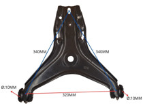 Imagen de Parilla De Suspension Delantera Volks Santana Quantum 87-91 Der/Izq