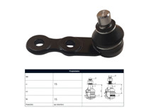 Imagen de Rotula Chevrolet Corsa Combo/Corsa 95-13 Der/Izq