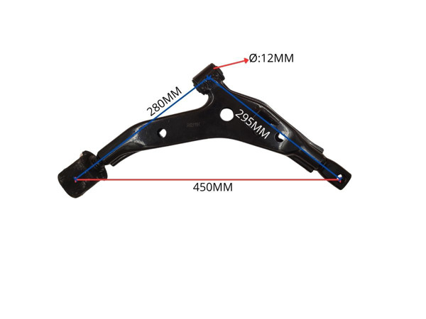 Imagen de Parilla De Suspension Delantera Hyundai Atos 98-25 Der