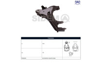 Imagen de Parilla De Suspension Delantera Nissan D22 98-25 Izq