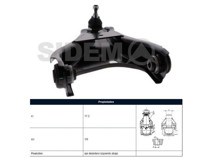 Imagen de Parilla De Suspension Del Renault Captur/Duster/Oroch 11-25 Izq