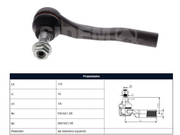 Imagen de Puntero Mercedes Benz Sprinter 316Cdi – 416Cdi – 516Cdi – Carrocería 907/Sprinter 311Cdi 315Cdi 415Cdi 515Cdi Furgón Carrocería 907 20-25 Izq
