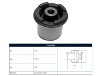 Imagen de Buje Del Chevrolet Vectra 05-11 Der/Izq