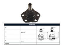 Imagen de Rotula Del Fiat Ducato, Peug Boxer 87-05 Der/Izq